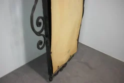 Miroir ornemental en fer forgé MOKO Praha, Tchécoslovaquie, milieu du 20ème siècle