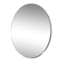 Miroir oval biseauté 60 42 vintage