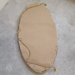 Miroir ovale Art Déco