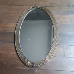 Miroir ovale Art Déco