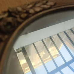 Miroir ovale Art Déco