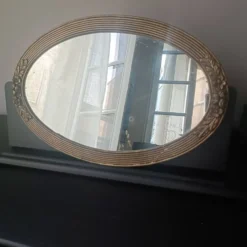Miroir ovale Art Déco