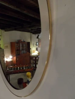 Miroir ovale vintage