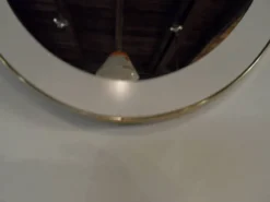Miroir ovale vintage