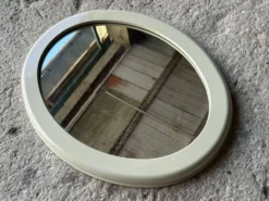 Miroir ovale vintage
