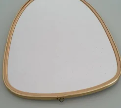 Miroir ovoïde vintage des années 1960