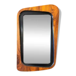 Miroir Palissandre Glas & Trä Suède 50