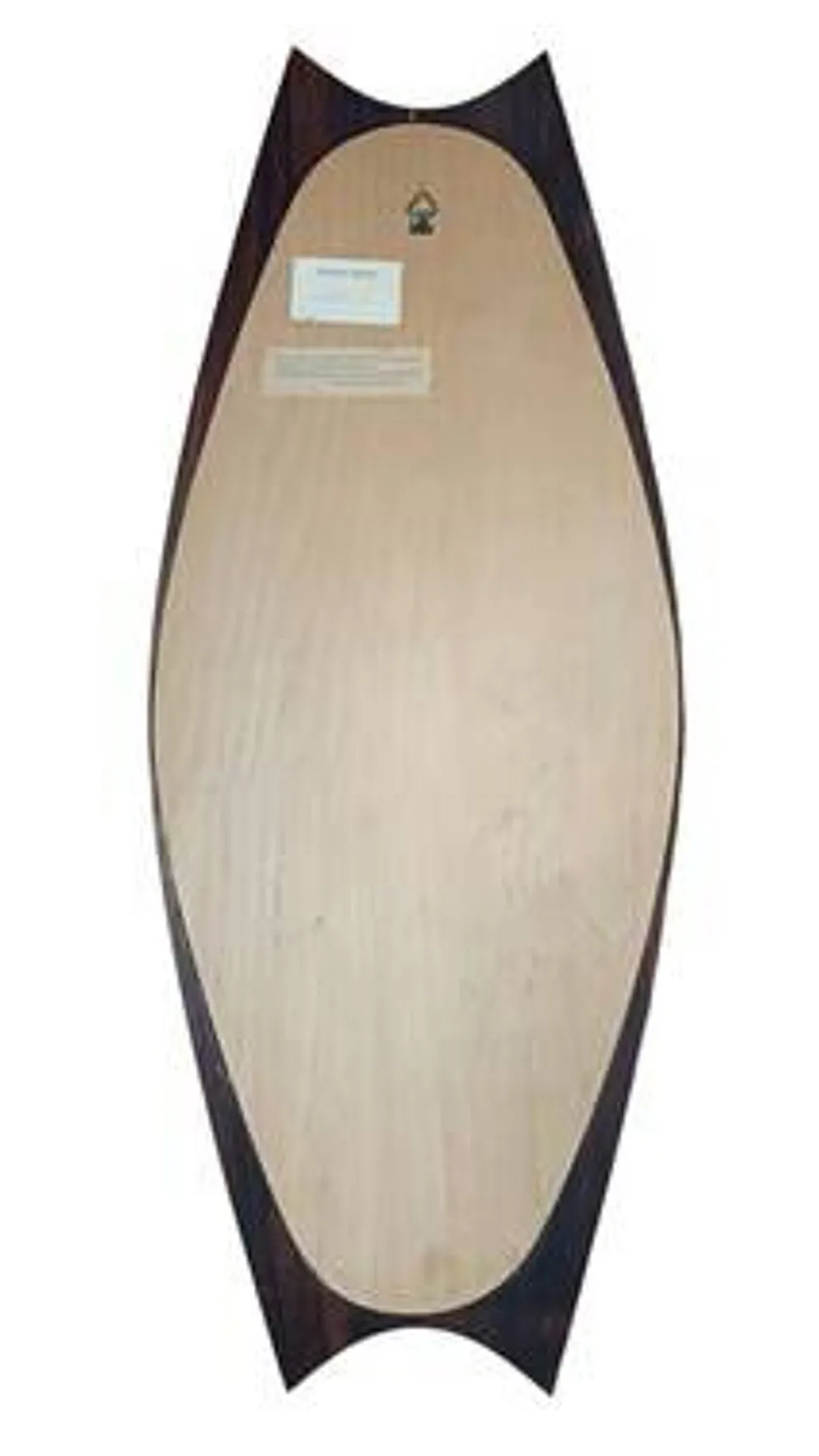 Miroir palissandre Sandholdt pour Jansen, danois, années 60