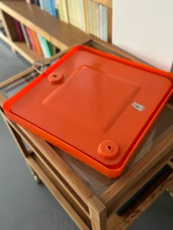 Miroir plastique moulé orange