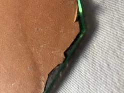 Miroir, plateau octogonal ancien