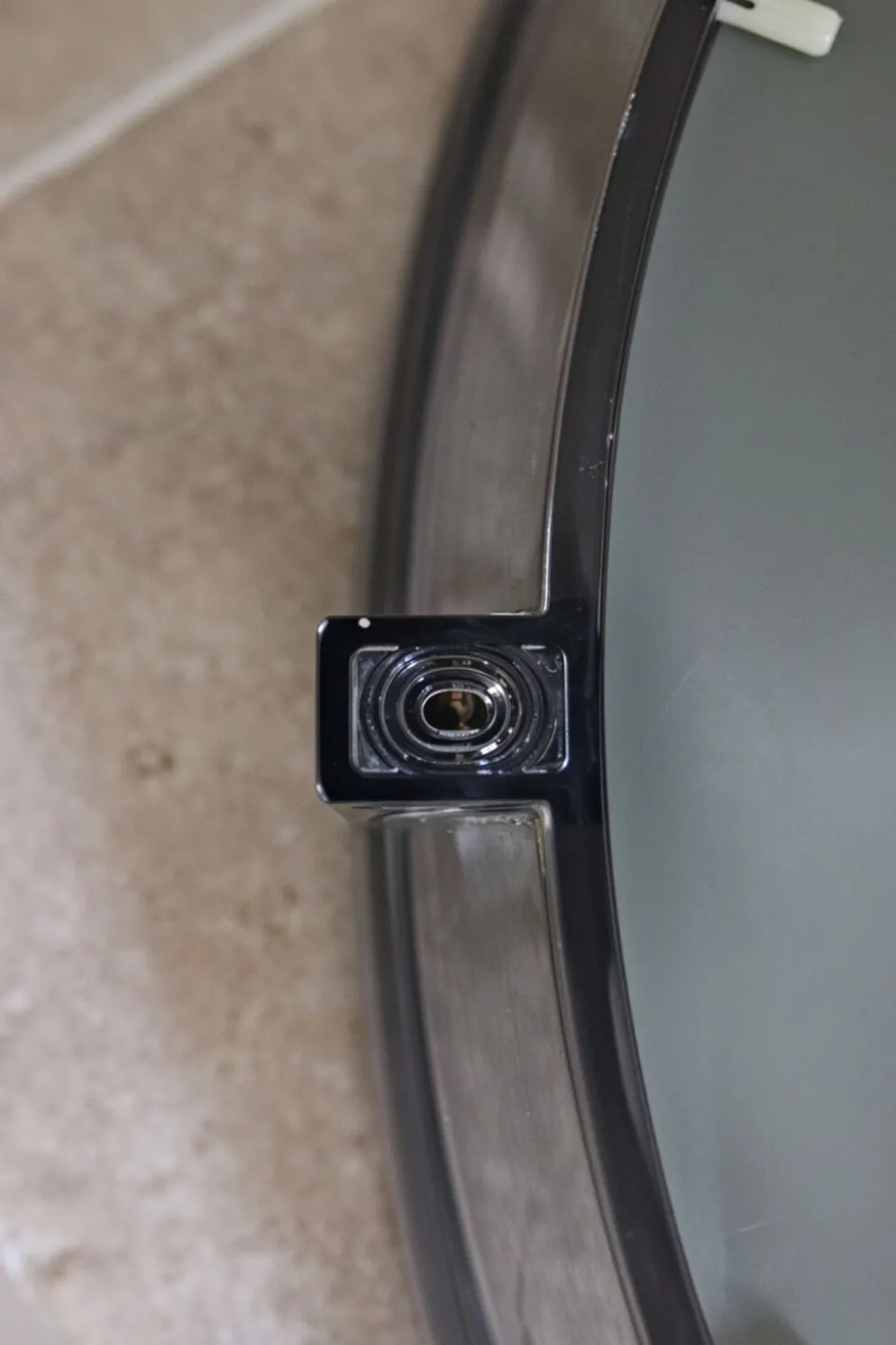 Miroir plexiglas fumé 1977