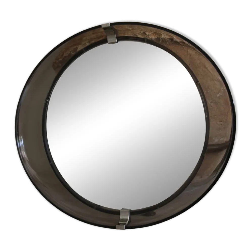 Miroir plexiglas fumé 1977