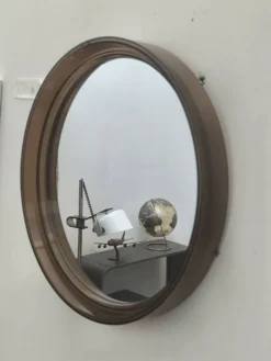 Miroir Plexiglas fumé par Gilac 1970s