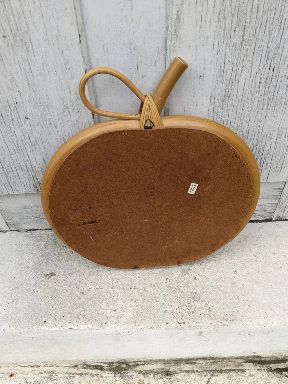 Miroir pomme vintage décoration campagne bohème enfants