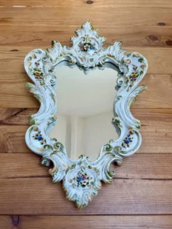 Miroir porcelaine style