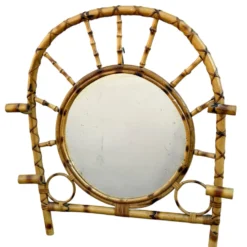 Miroir Portemanteau en Roitn des années 60 France