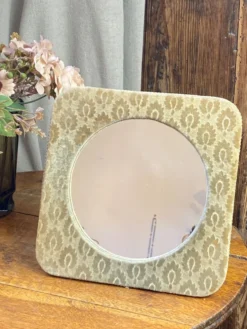 Miroir à poser en velours