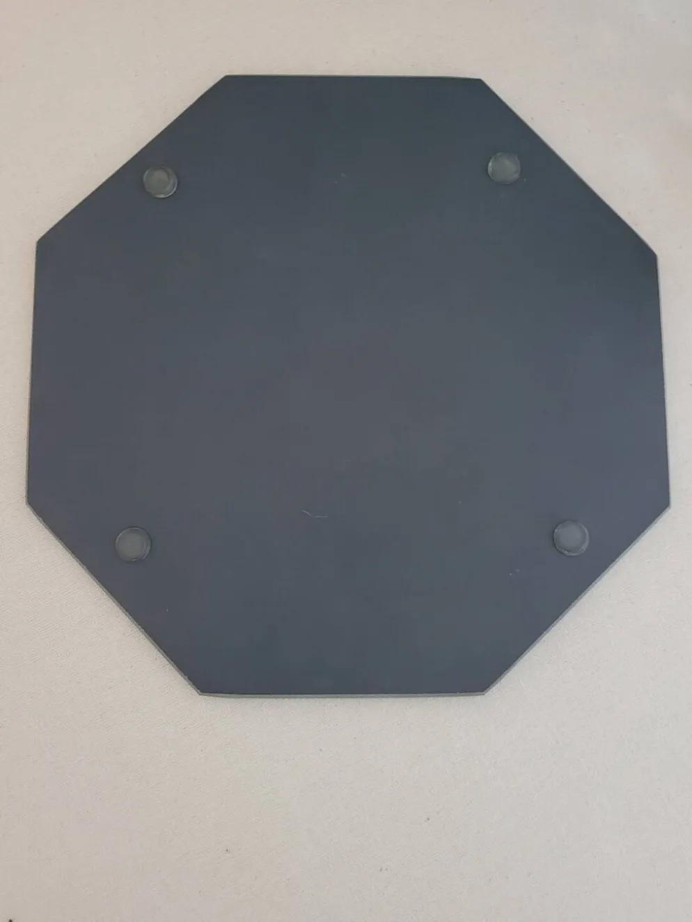 Miroir à poser octogonal biseauté