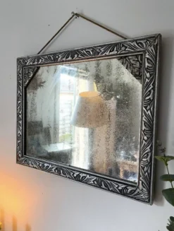 Miroir rectangulaire biseauté 1950
