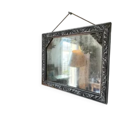 Miroir rectangulaire biseauté 1950