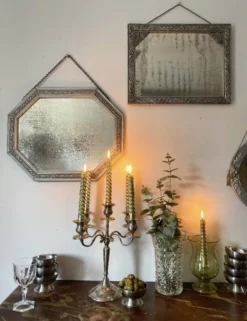Miroir rectangulaire biseauté 1950