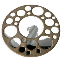Miroir rond en céramique