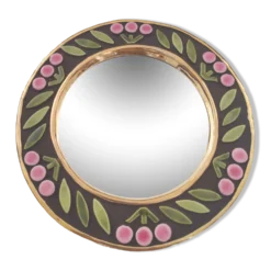 Miroir rond Mithé Espelt céramique