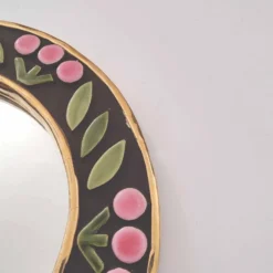 Miroir rond Mithé Espelt céramique