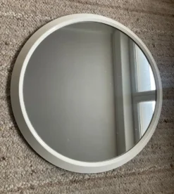 Miroir rond vintage des années 70