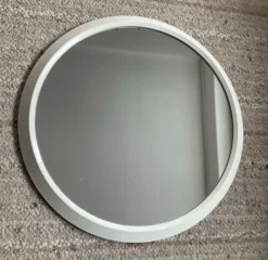 Miroir rond vintage des années 70