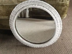 Miroir rotin