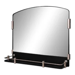 Miroir rétro de salle de bain, années 1930-40