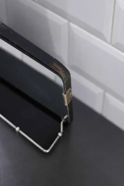 Miroir rétro de salle de bain, années 1930-40