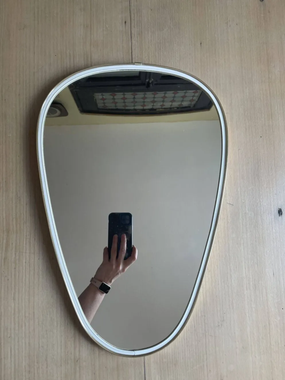 Miroir rétroviseur années 50