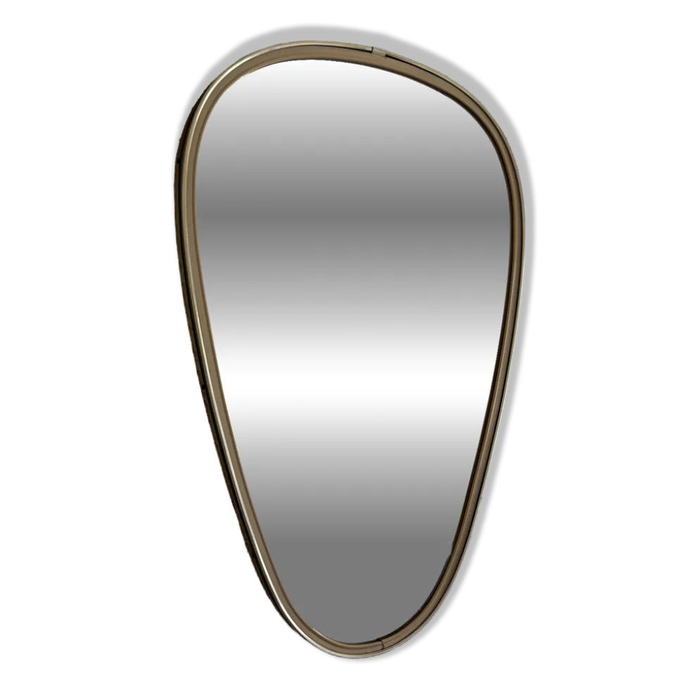 Miroir rétroviseur asymétrique forme libre, 1960