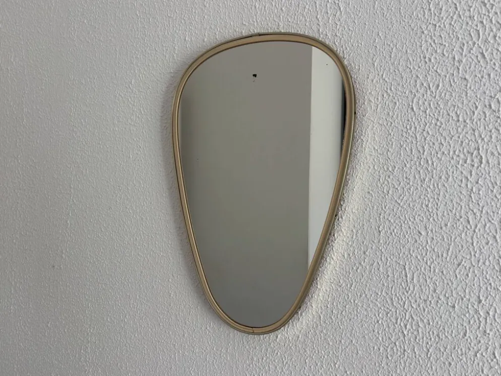 Miroir rétroviseur asymétrique forme libre, 1960