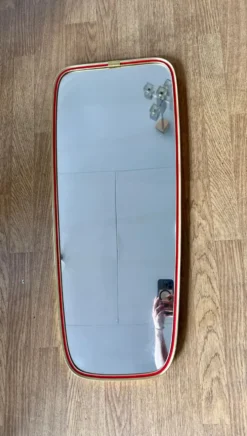 Miroir rétroviseur forme libre 1950 1960