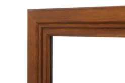 Miroir scandinave en chêne, Suède 1960, 100 x 55cm
