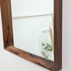 Miroir scandinave en palissandre