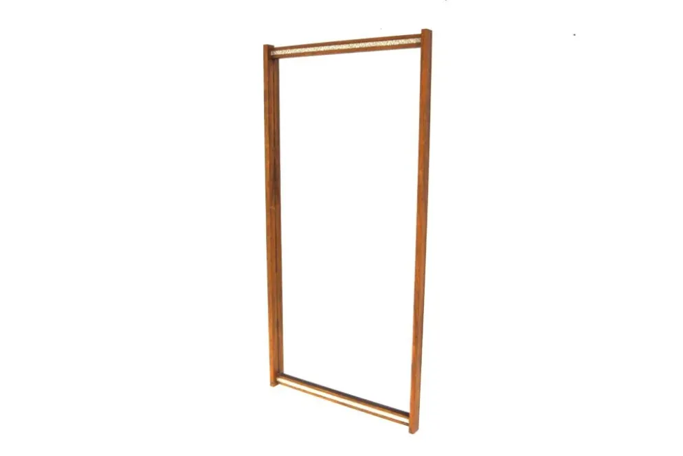 Miroir scandinave en palissandre, Fröseke, Suède, 1960 - 117x57cm