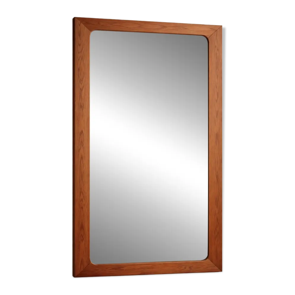 Miroir scandinave en teck