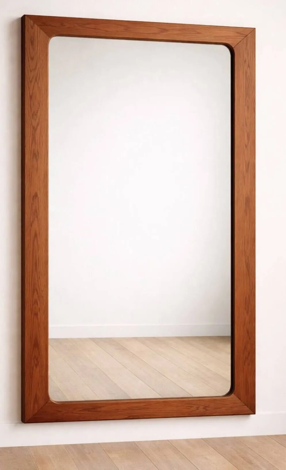 Miroir scandinave en teck