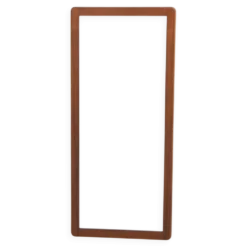 Miroir scandinave en teck, Åke Johansson, Suède, 1960