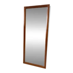 Miroir scandinave en teck par Aksel Kjersgaard, Danemark 1960