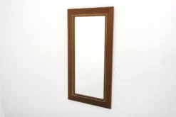 Miroir scandinave en teck, Suède, 1960, 111cm x 58cm