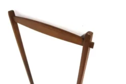 Miroir scandinave en teck, 95x45cm, Suède, 1960