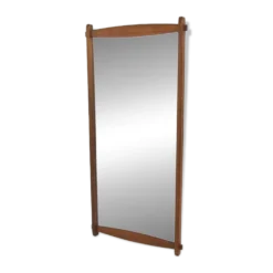Miroir scandinave en teck, 95x45cm, Suède, 1960