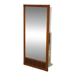 Miroir scandinave teck et céramique 1960’s