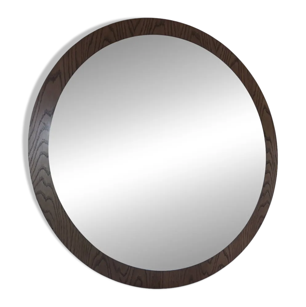 Miroir scandinave XL, 94 cm, années 1960