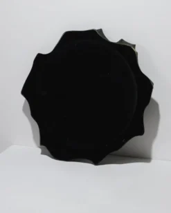 Miroir sculptural en grès